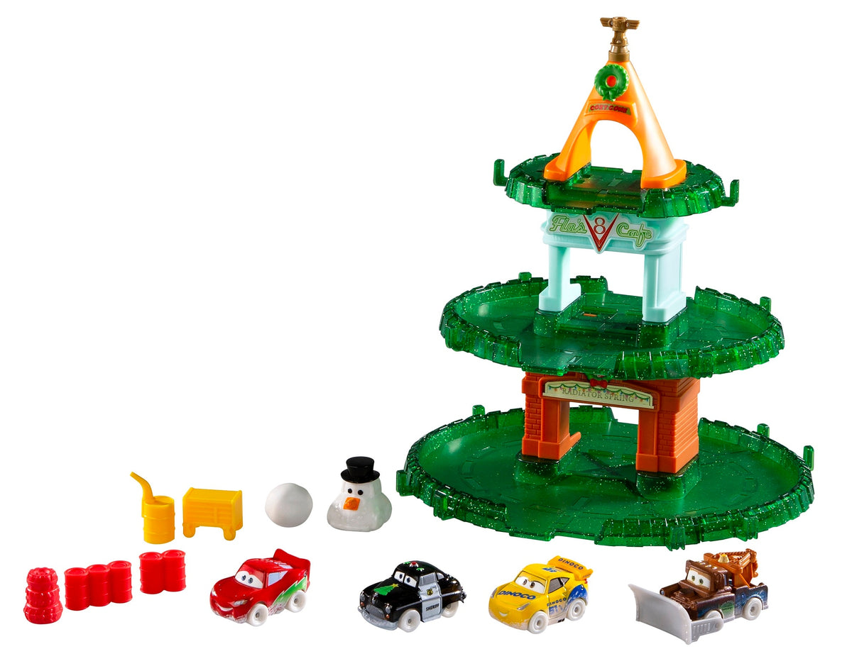 Cars Mini Advent Calendar 24 Surprises Including 4 Cars, Disney HXT34