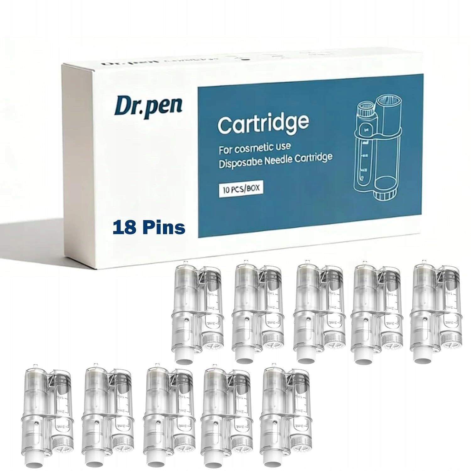 Cartridges for Hydra Pen H6 10 pieces 36 needles for Dr. Pen H6 Dermapen
