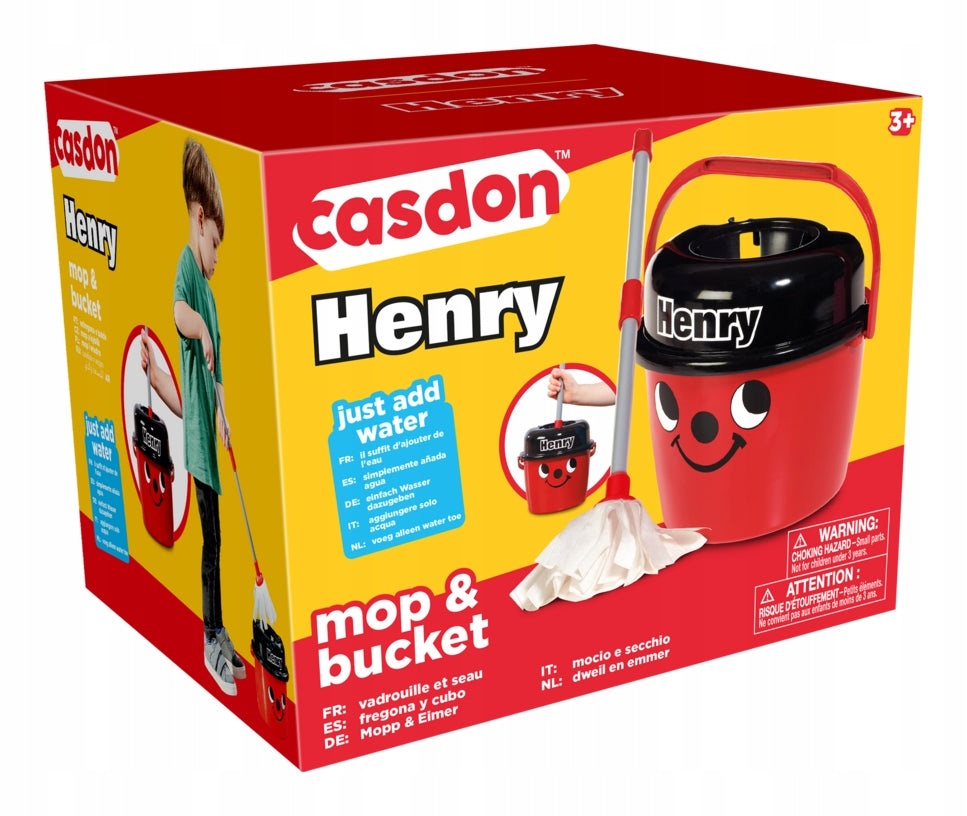 Casdon Henry Bucket with mop 65650 Kid's age 3+ years