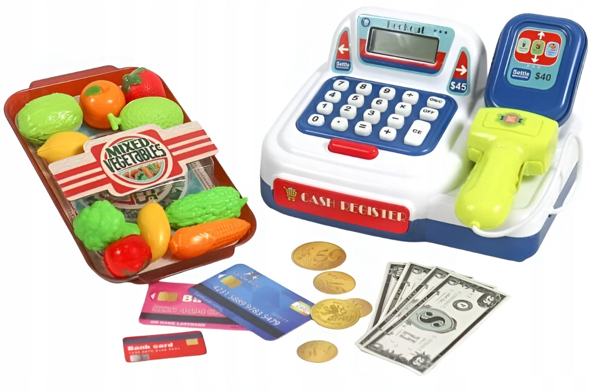Cash register for children SHOP akcesoria INTERACTIVE FUN IN THE STORE Manufacturer code KASA FISKALNA SKLEPOWA dla dzieci