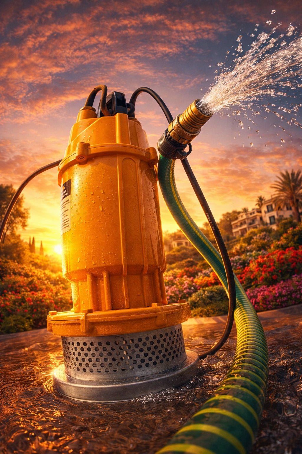 Cast Iron Dirty Water Pump Clean Submersible Sewage Septic Tank 750W Hydrophore capacity 0 l