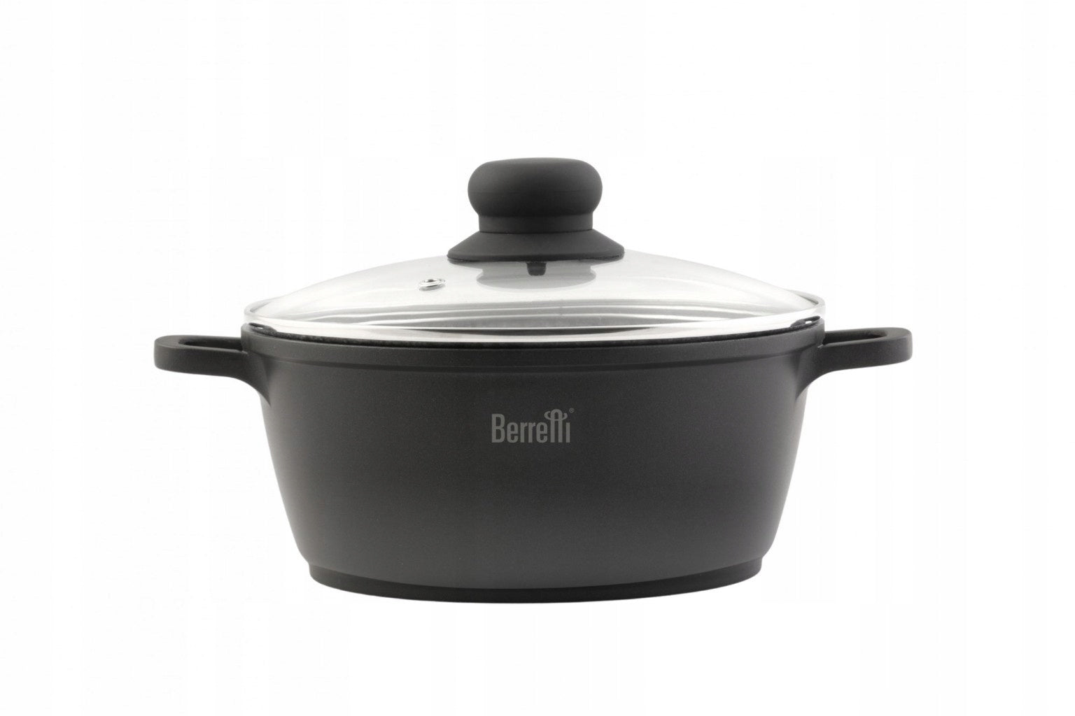 Cast Iron Pot 24 cm 4.5L Induction Oven Gas with Lid Granite Berrett Manufacturer code BR-2127