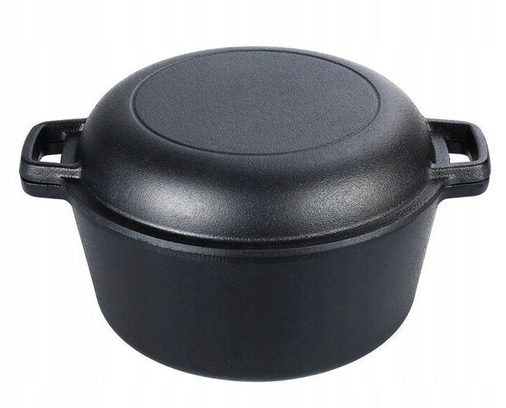 Cast Iron Pot with Lid 26cm Pan Pot Brittany 4,5 L INDUCTION GAS Packaging status original