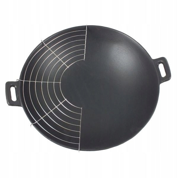 Cast iron wok 36 cm with accessories set of 5 Brand Kela