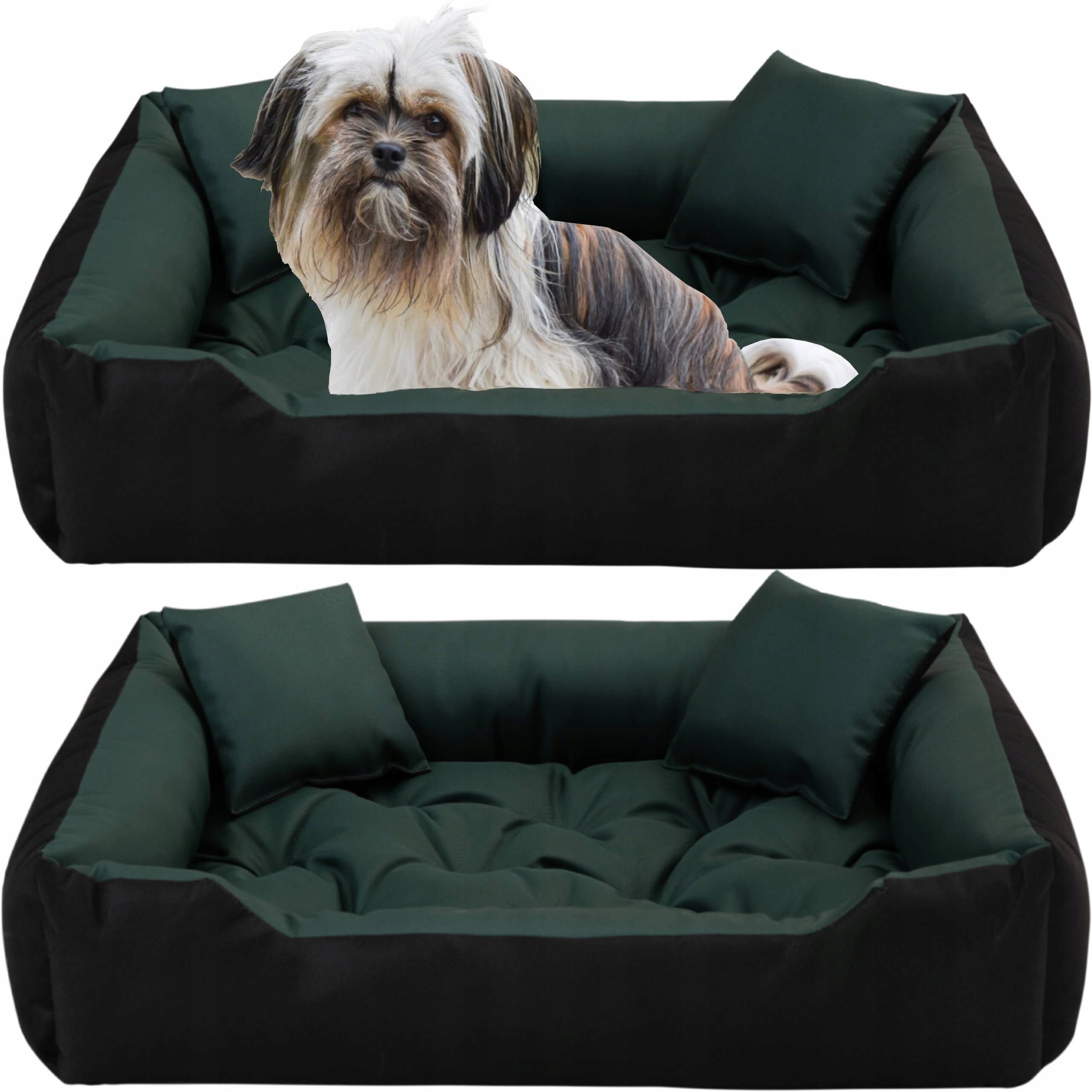 Cat Dog Bed Couch Playpen Waterproof Green 75x65 cm