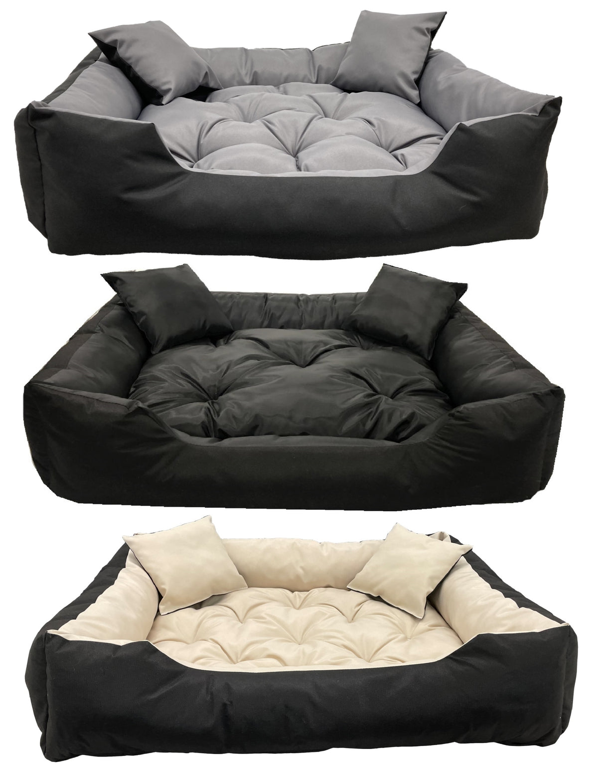 Cat Dog Bed Couch Playpen Waterproof Grey 100x75 cm Manufacturer code ECCO100/75SZ