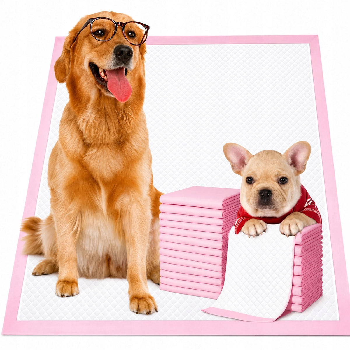 Cat Dog Hygiene Mat Foundations for Learning to Pee 60x90 cm 50 Pcs Manufacturer code PODKŁADY MATY HIGIENICZNE 60X90CM DLA PSA