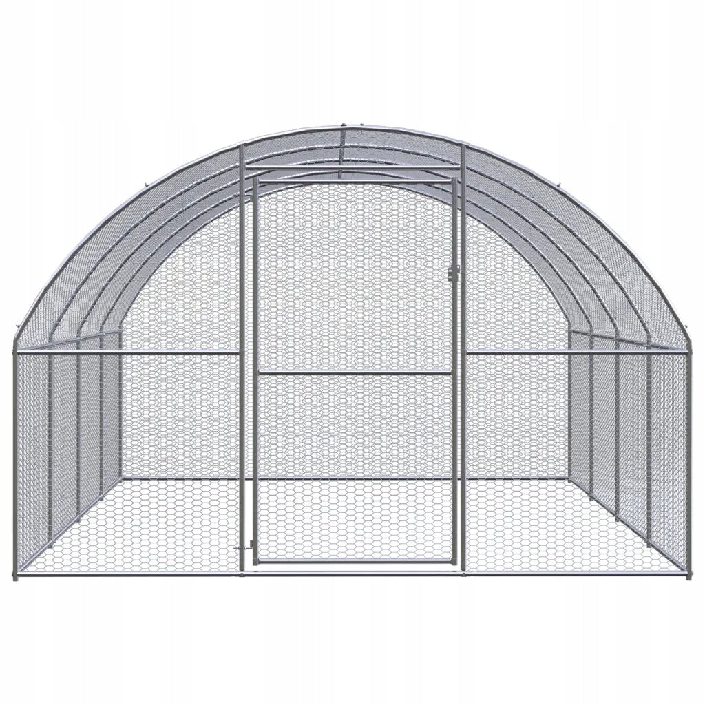 Cat Dog Playpen 3x4x2 m, Galvanized Steel and Outdoor Cage