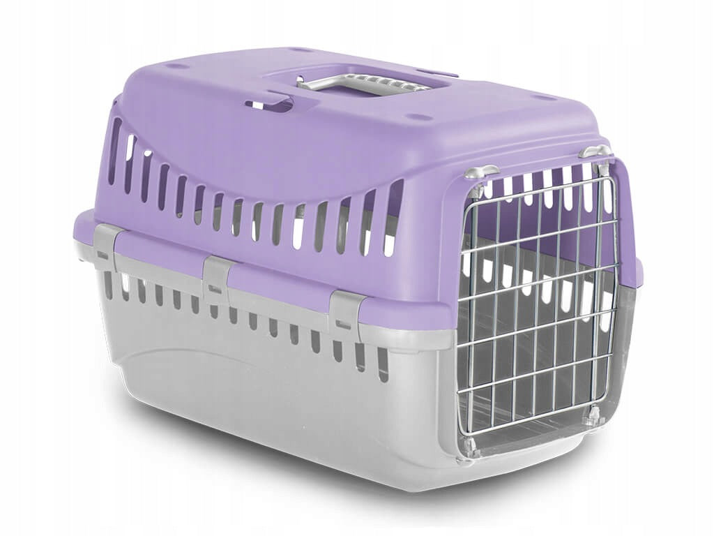Cat Dog Transporter MP Bergamo GYPSUM L Metal LILY 58x38x38 Durable