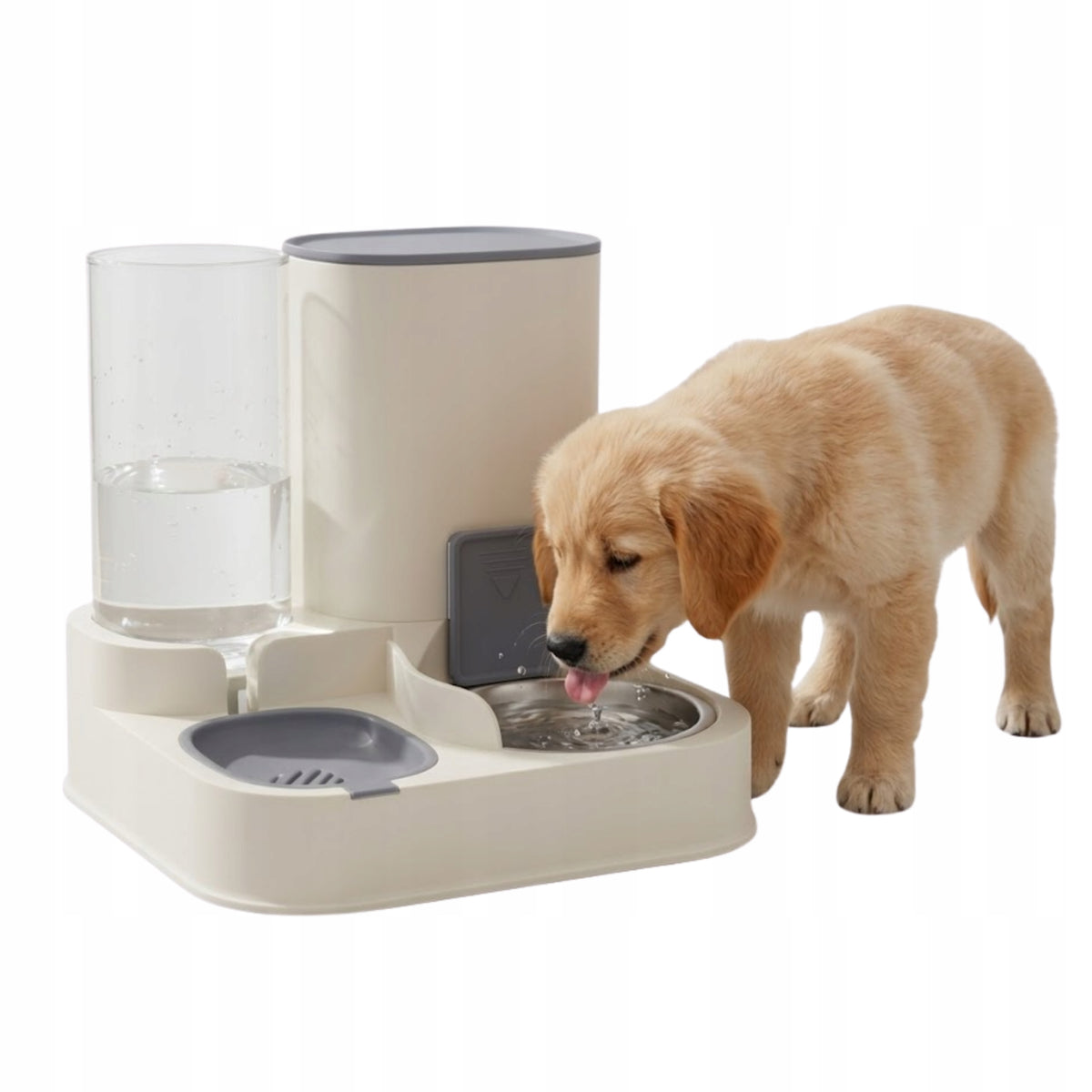 Cat Drinker Dog Water and Food Dispenser 2in1 Automatic Dispenser Bowl