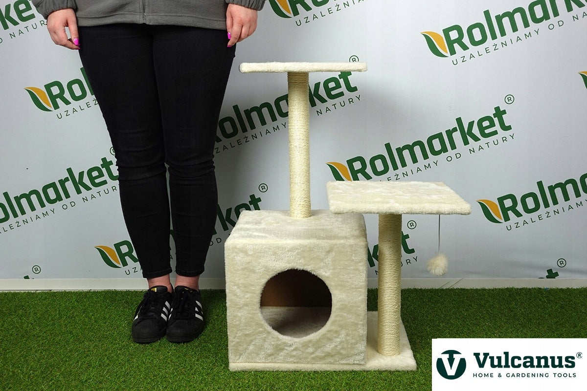 Cat Scratcher 71cm 4 Levels Cat Bed Cottage Post Toy Posts Manufacturer code ZerrmanKMS-2