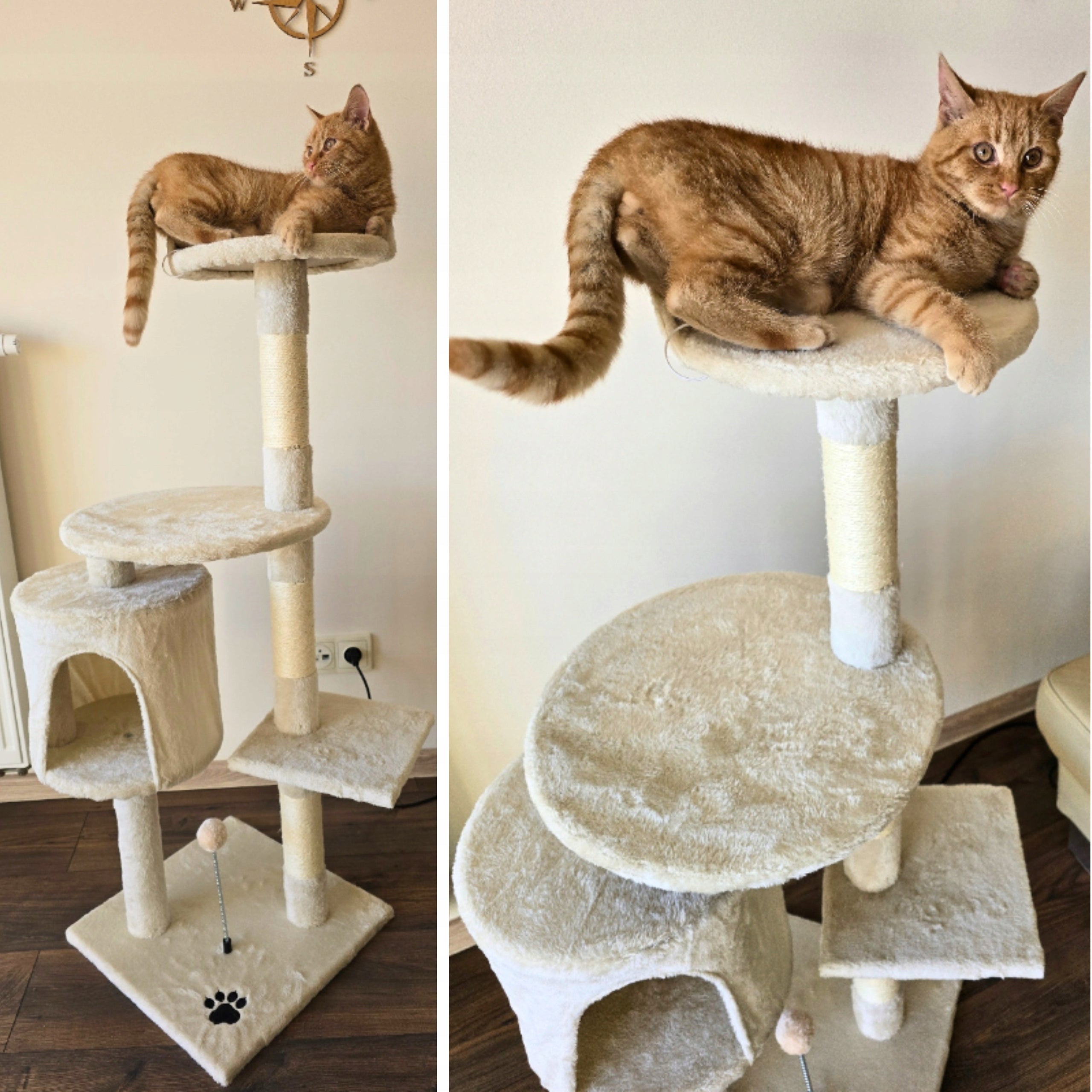 Kačių draskyklė Fluxar home, SC-116, 116cm