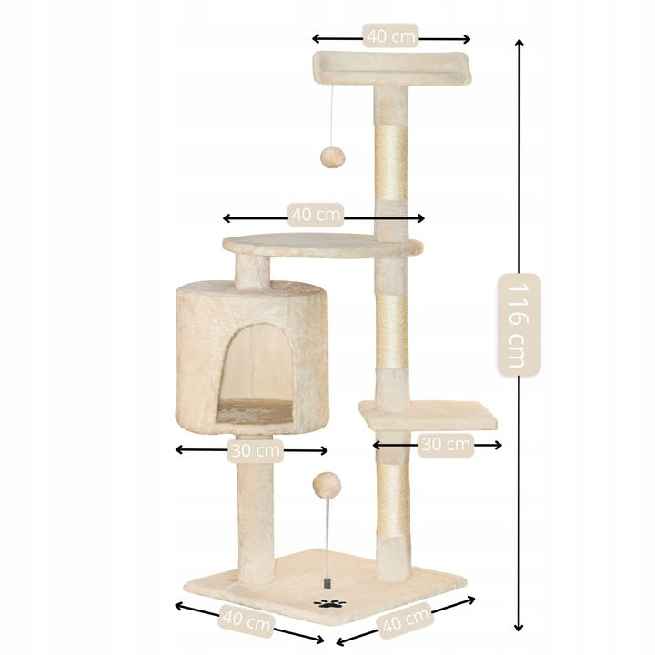Kačių draskyklė Fluxar home, SC-116, 116cm