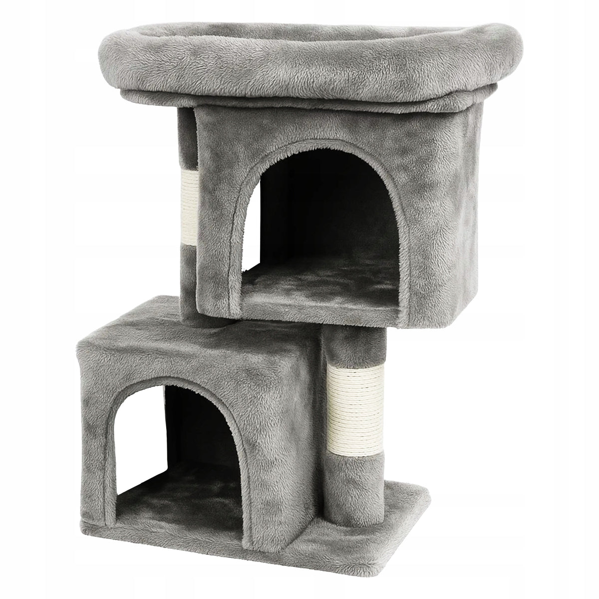 Cat Scratcher Tower Lying Bed Cottage Booth 2 Pos. Tunnel Toy Manufacturer code Kocia wieża drapak zw2g