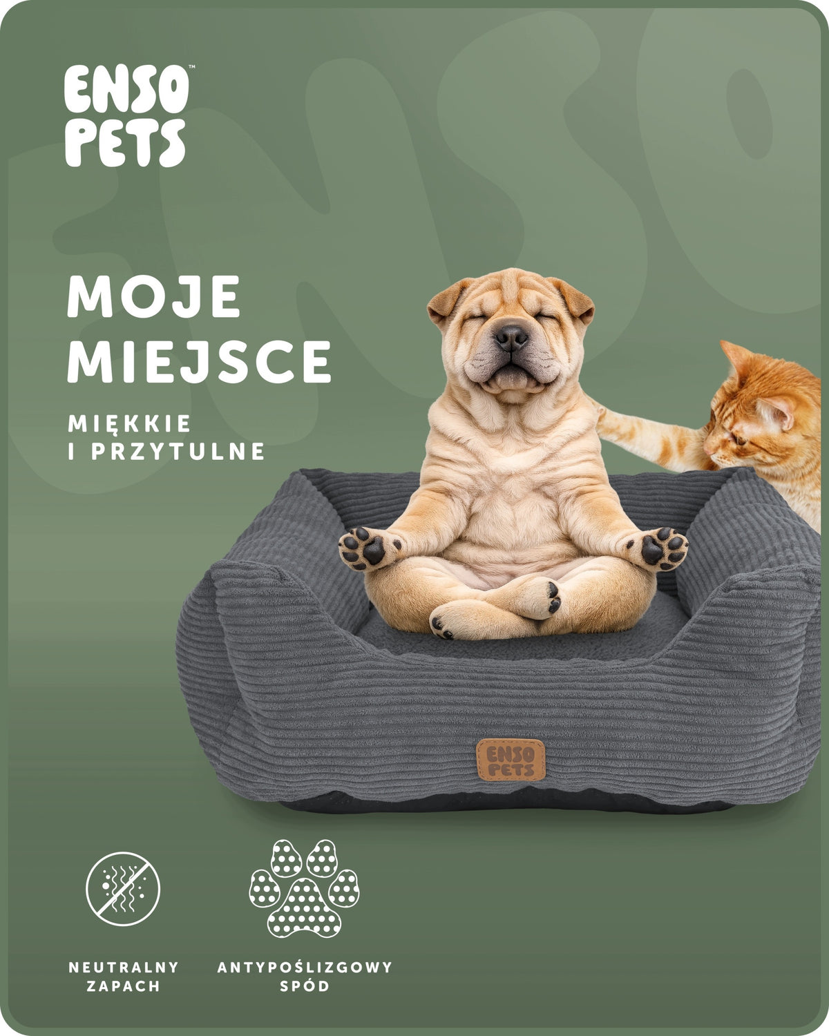 Cat bed S grey bedding warm elegant couch bed sleeping Packaging status original