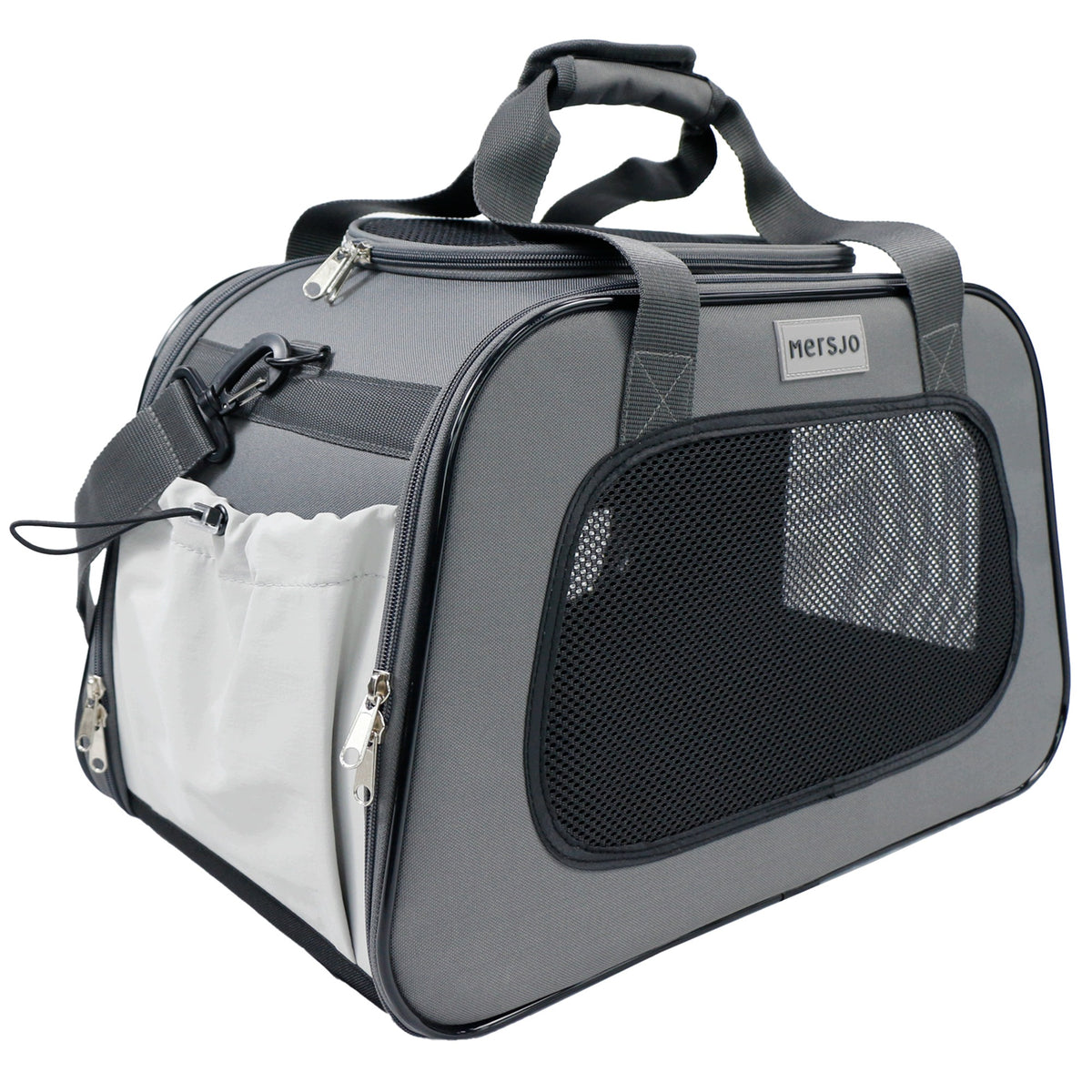 Cat dog transporter car bag stiffened Mersjo Explorer with mat