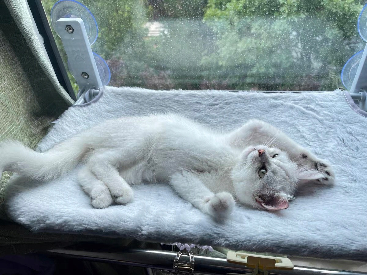 Cat hammock for the window – bed 45×30, FOR EVERY PURR! SIEMIEC Packaging status original