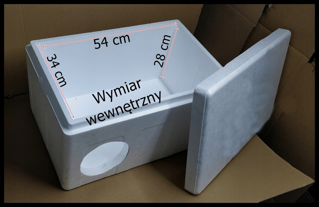 Cat house 60x40x34 Styrofoam box Brand no brand