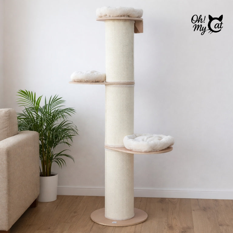 Cat scratcher 182cm LARGE High THICK SISAL~30cm NATURAL PARADISE OhMyCat Packaging status original