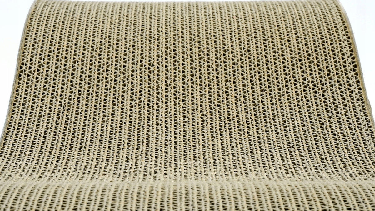 Cat scratcher cardboard ECOLOGICAL cardboard natural lounger LARGE CATURA Manufacturer code CATURA DRAP DUZY WHI
