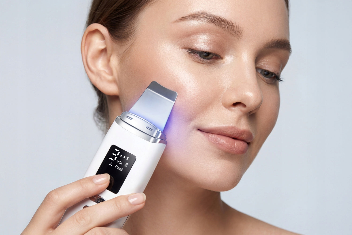 Cavitation Peeling IONOPHORESIS SONOPHORESIS EMS LED LCD Power Adjustment 4in1 7W Packaging status original