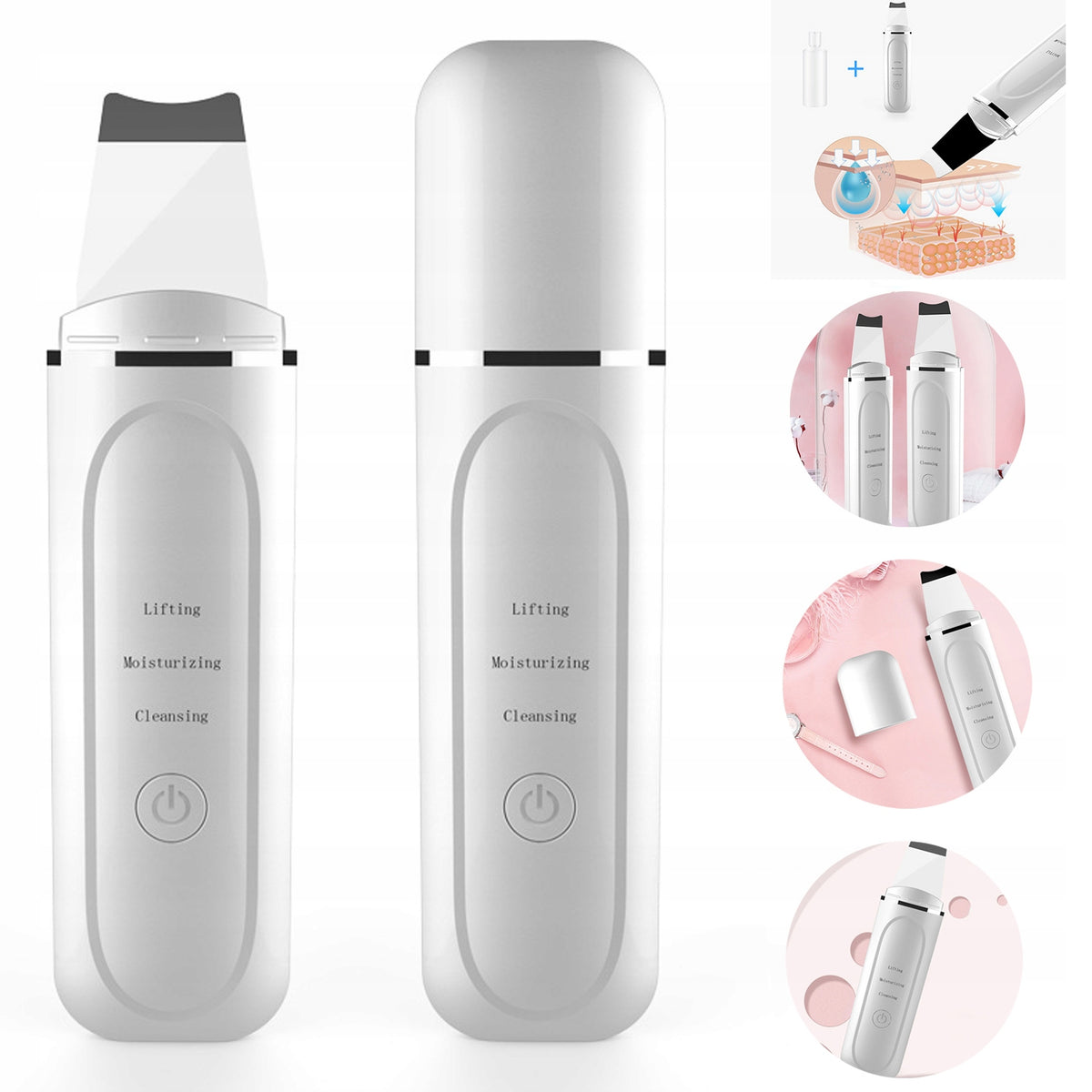 Cavitation Peeling Ultrasonic Skin Peeling 3-in-1 Deep Cleanse Facial SCRUB