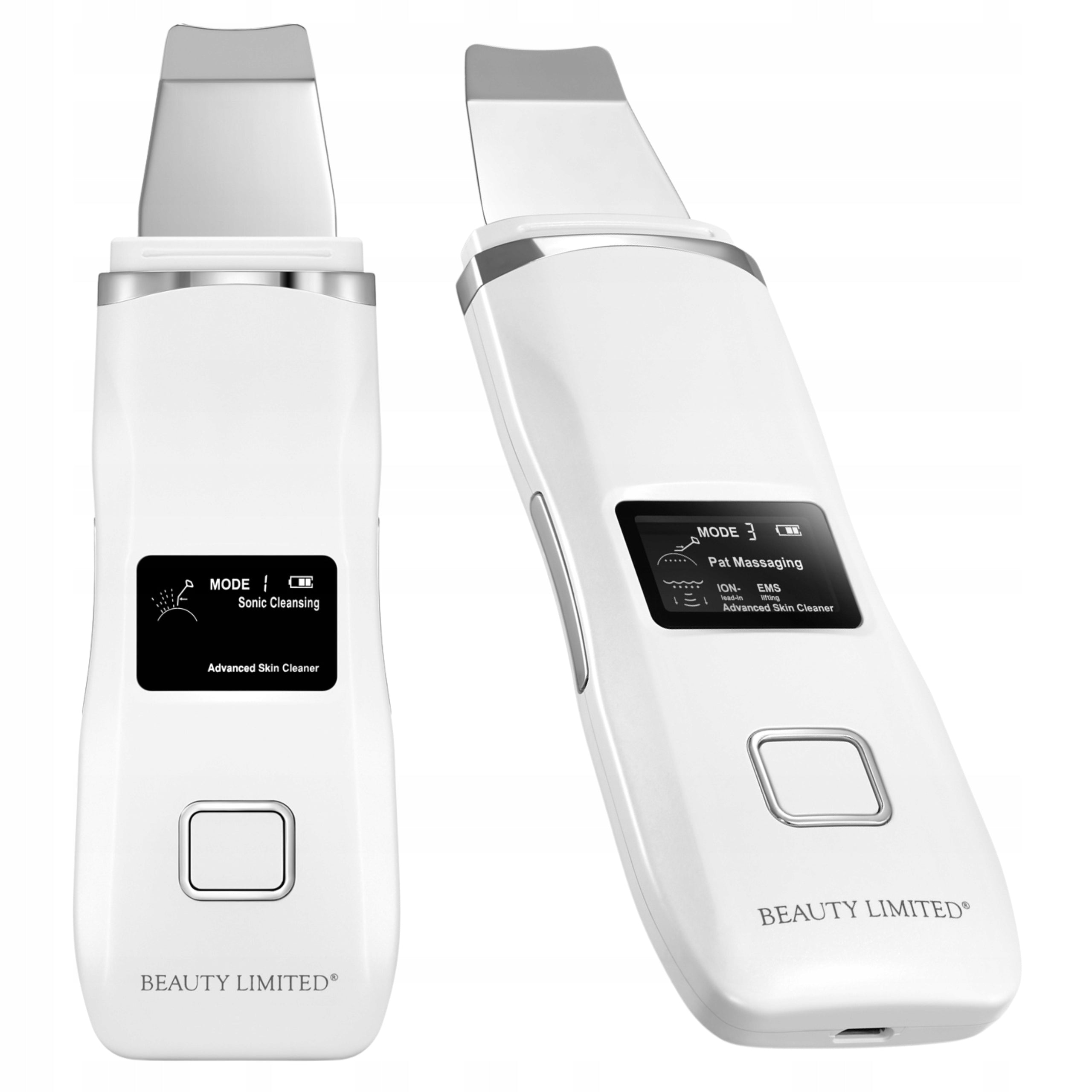 Cavitation peeling IONTOPHORESIS SONOPHORESIS LED LIGHT EMS LCD 5 MODES 7W