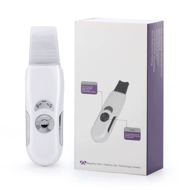 Cavitation peeling +SONOPHORESIS Facial cleansing device, peeling