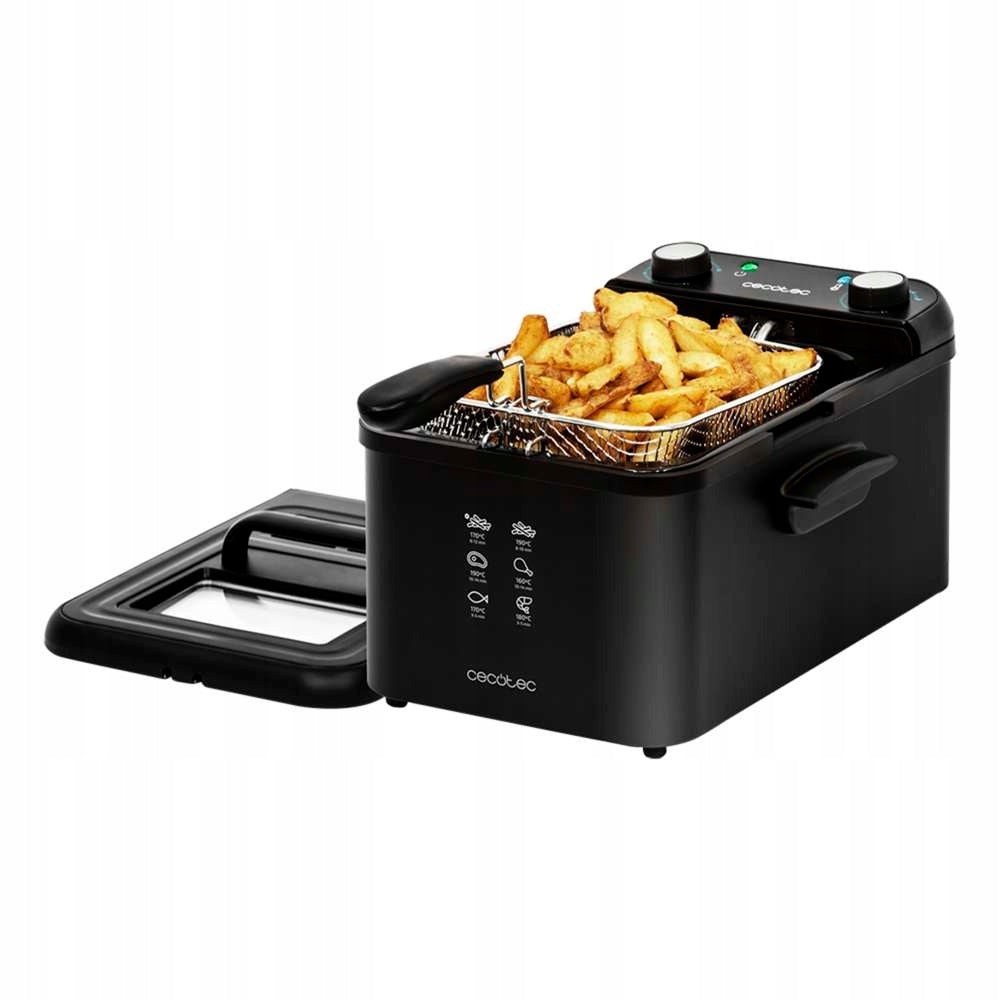 Cecotec Cecotec Cleanfry Infinity 3000 Black Fryer 2400W 3l Black
