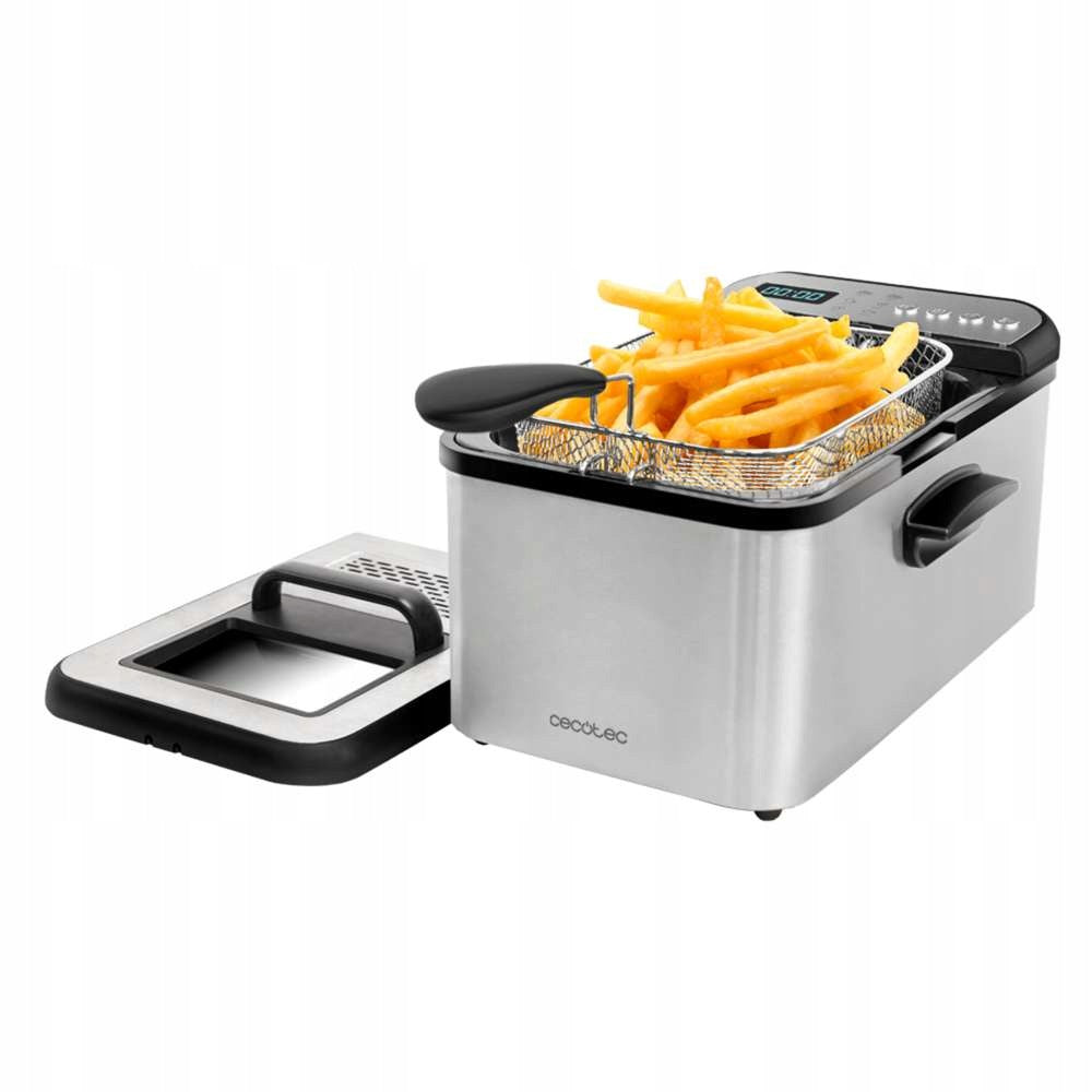 Cecotec Cleanfry Luxury 3000 Oil Fryer Traditional Fryer 2400W 3.2l