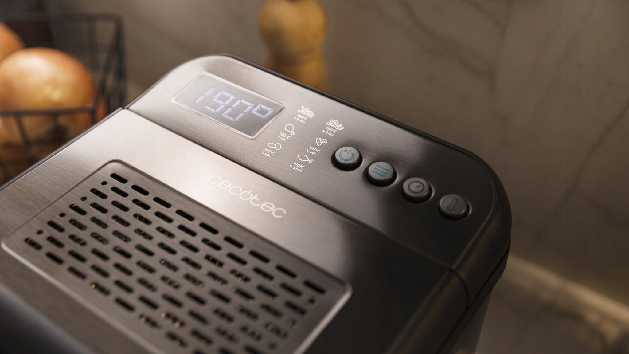 Cecotec Cleanfry Luxury 4000 Dark Fryer 3270W 4.2l 5 Programs Black Manufacturer code 4312
