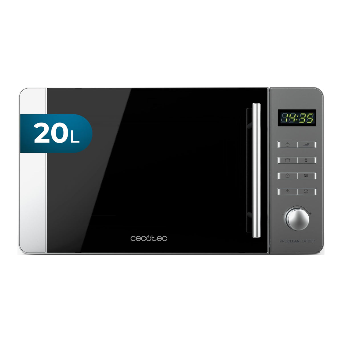 Cecotec Proclean 5010 Microwave oven with grill 20L steel