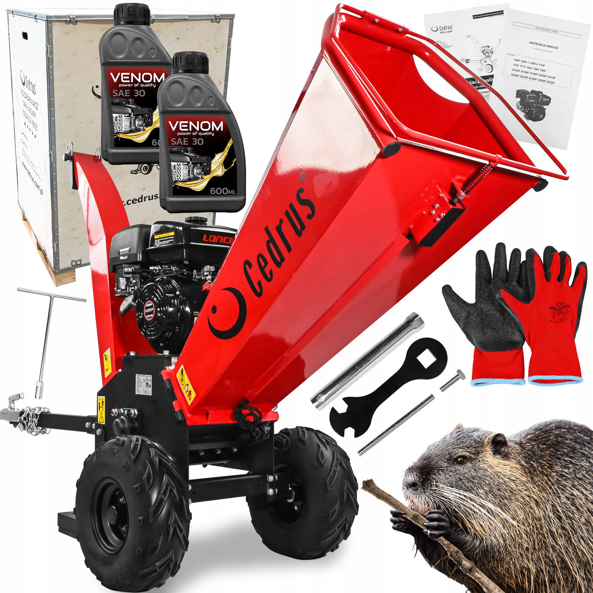 Cedrus RB03 LONCIN 14,5 HP max. diameter 120 mm
