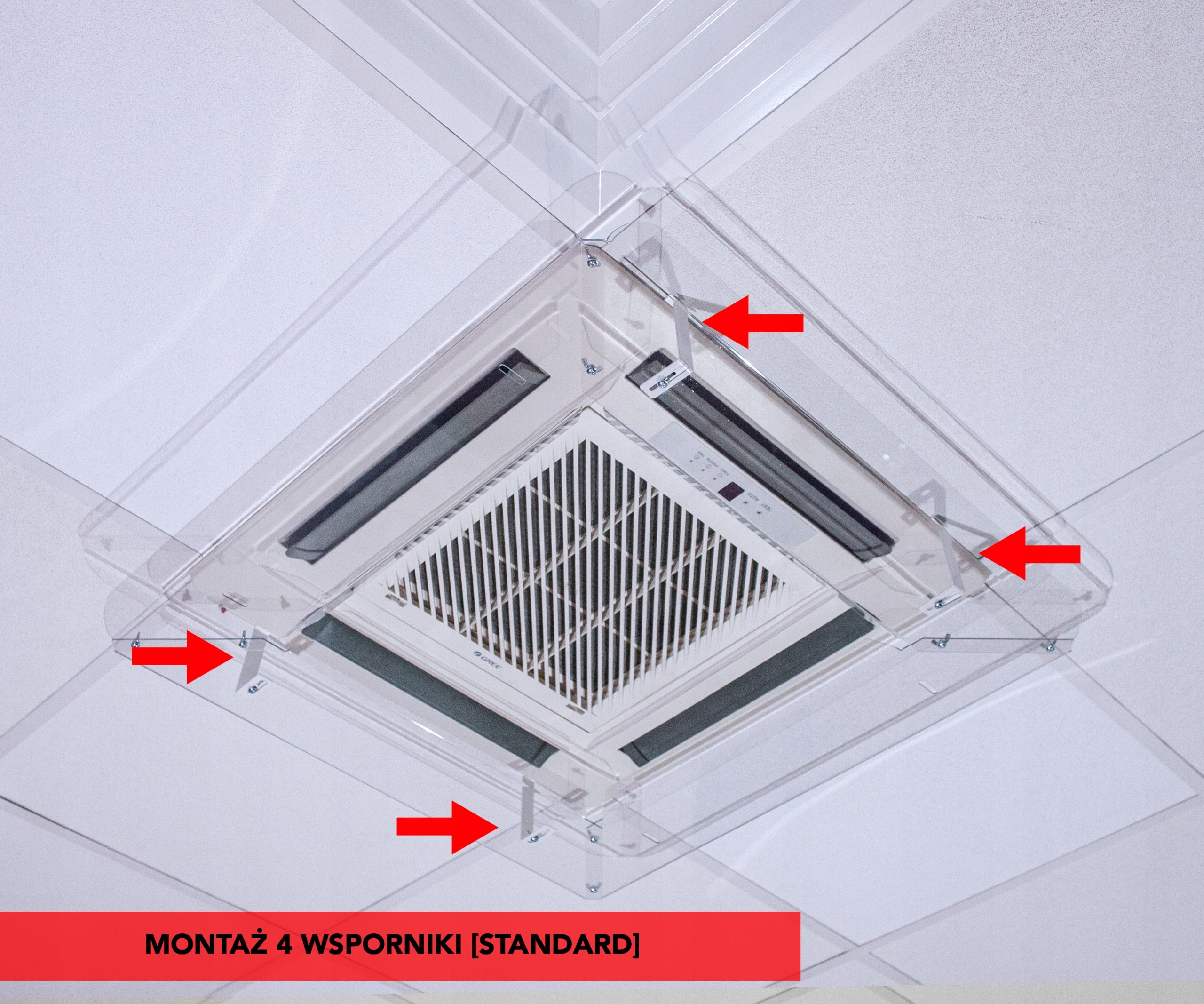 Ceiling air conditioning cover panel screen deflector DEFLEKON PLAFON 700 Brand no brand