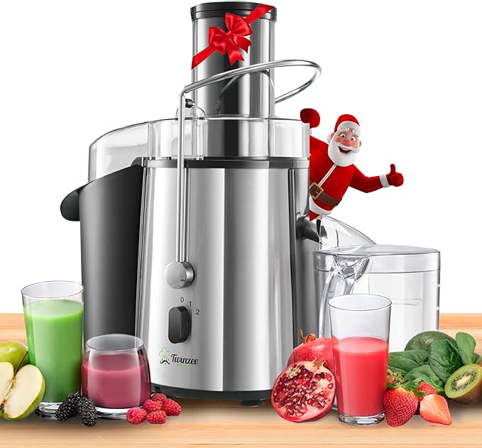 Centrifugal Juicer Twinzee 850W 2 Speeds – Fast and Efficient