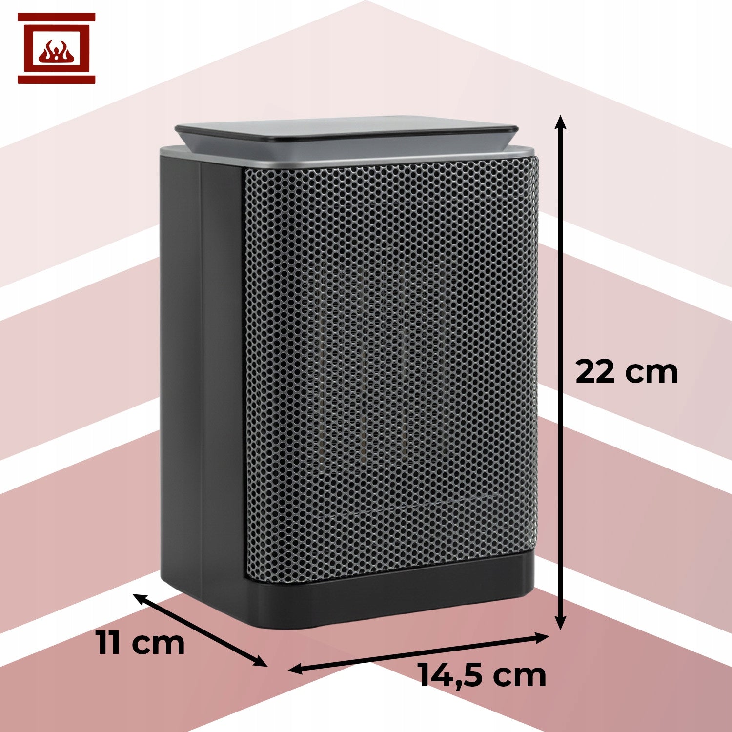 Ceramic Electric Heater KAMINER PTC 1500W Energy Efficient Farelka Packaging status original