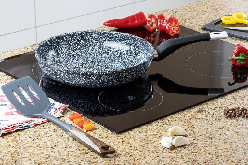 Ceramic GRANITE PAN Non-stick 28cm INDUCTION GAS 6157 Kind traditional