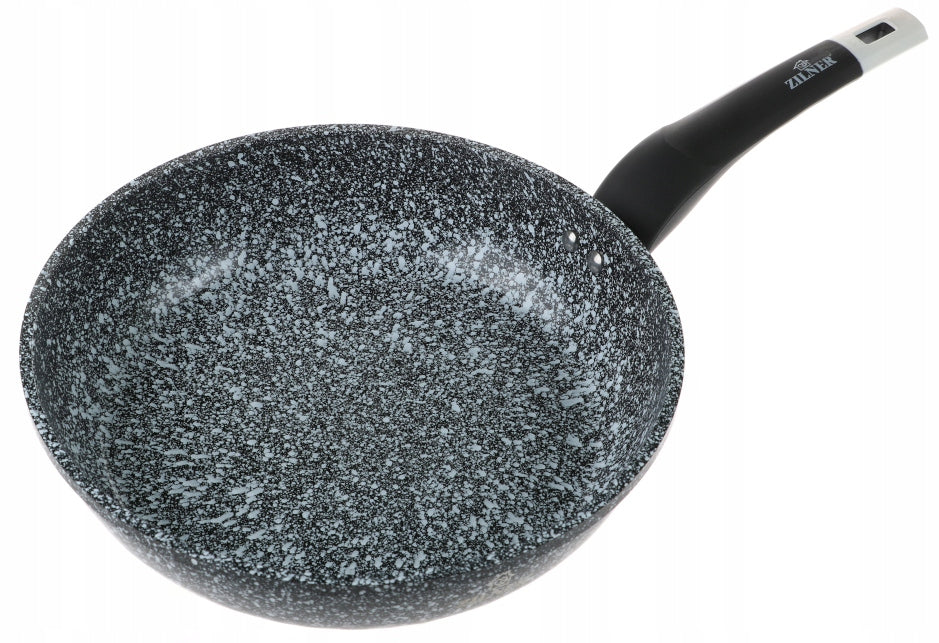 Ceramic PAN MARBLE 22cm INDUCTION GAS 7115