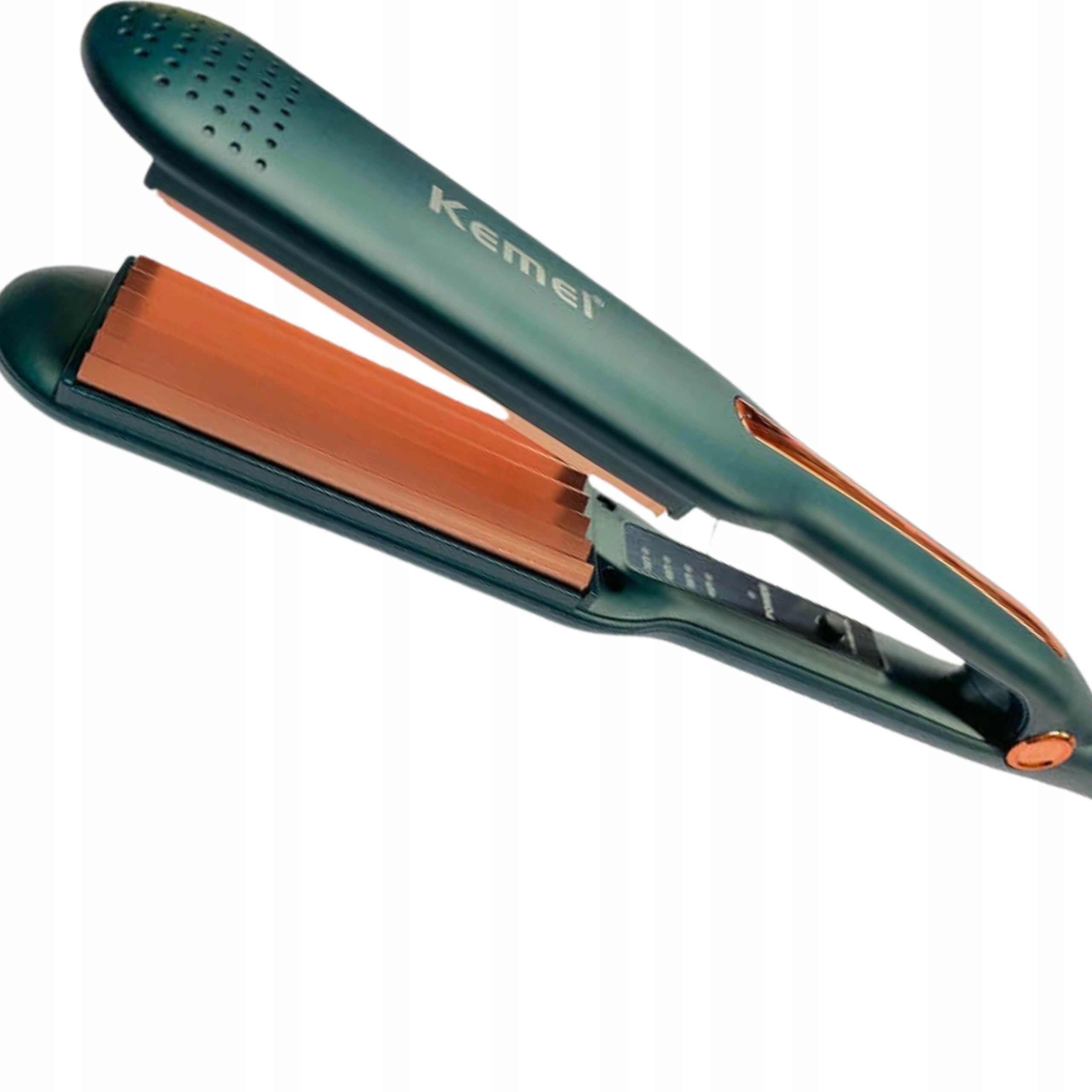 Ceramic crimper PRO waves and volume adjustment temperat elegant style Brand Kemei