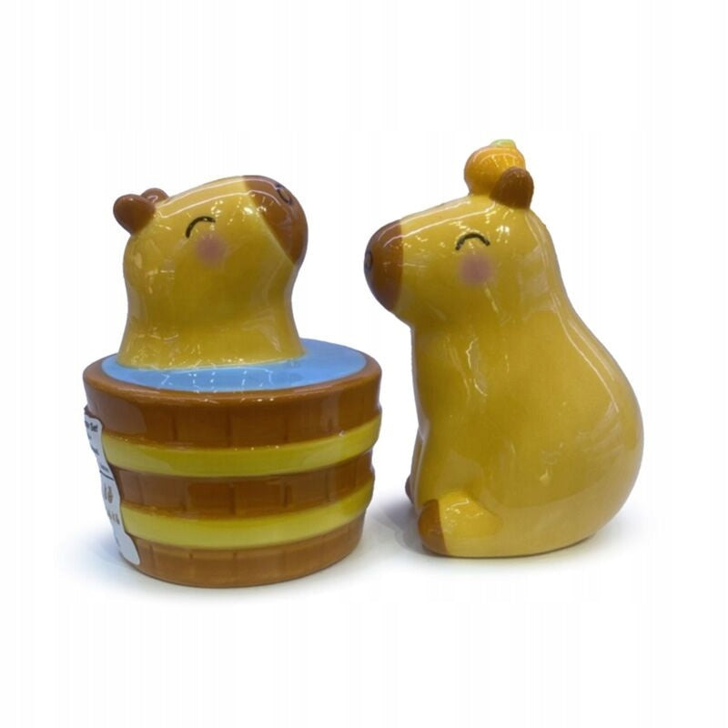 Ceramic set - Salt and pepper shaker - Kapibara