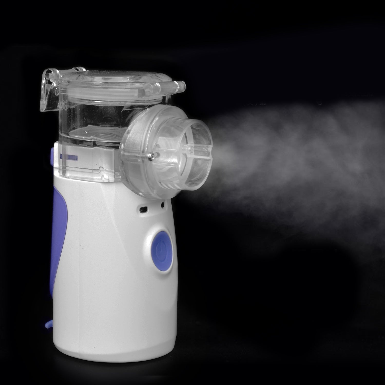 Certified MESH Portable Nebulizer Inhaler Color white