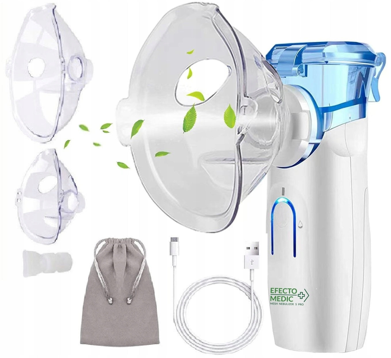 Certified Mesh Nebulizer Inhaler EFECTO MEDIC S Pro Original EAN (GTIN) 5905730510223