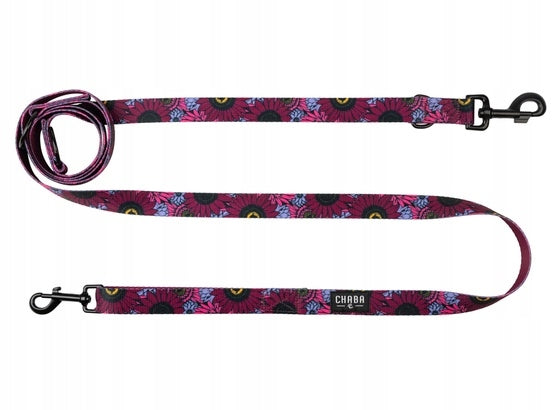 Chaba Strong Adjustable Lanyard for Dog | LAKOTA Pattern | Retractable Pattern FLOWERS Manufacturer code 21320
