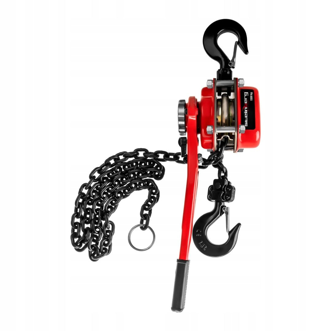 Chain Hoist - 1.5 Ton Capacity, 2 Meter Lift Brand Steinberg Systems