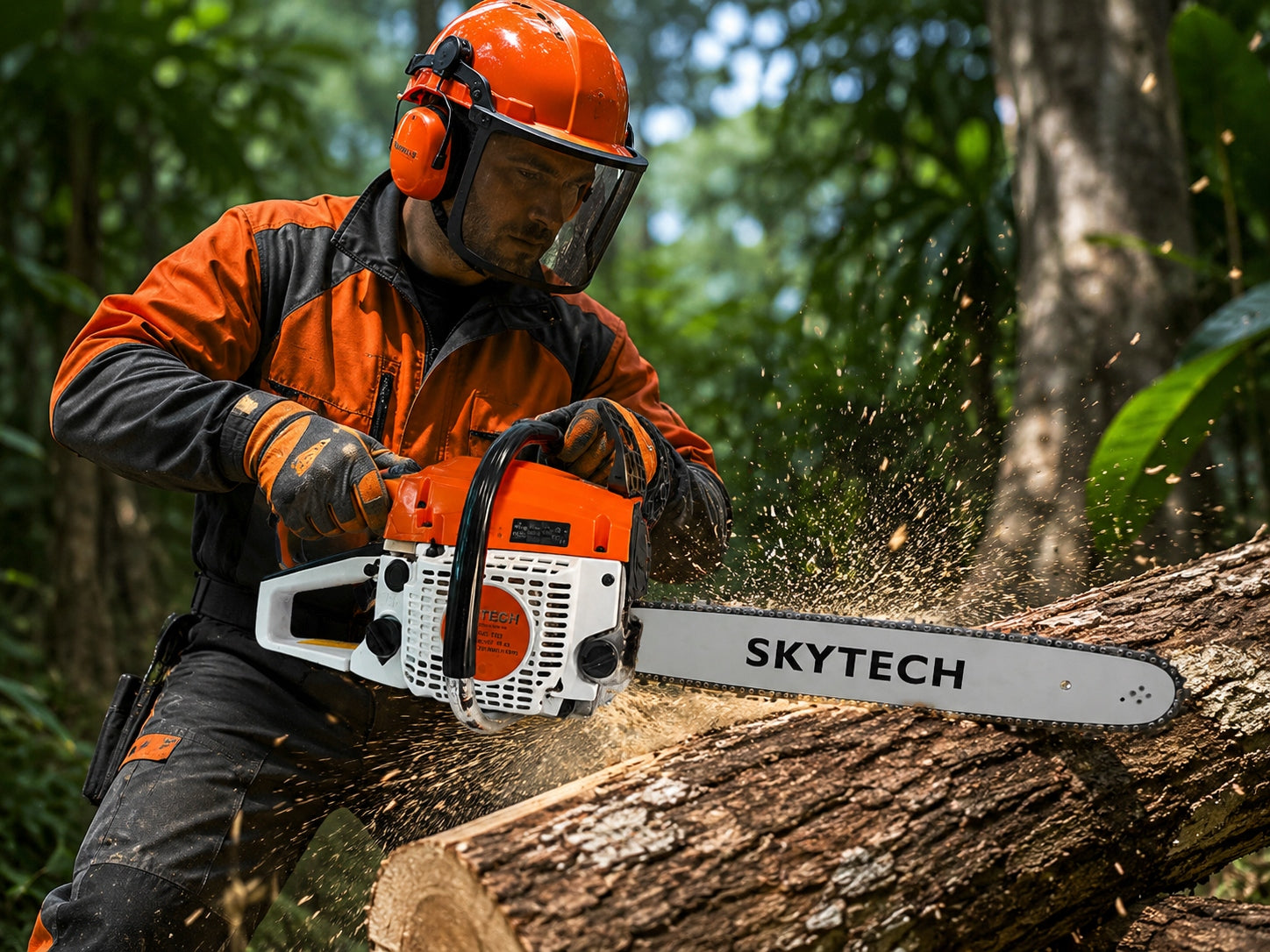Chainsaw 58 cc / 2750 W (6,2 HP) Brand Skytech