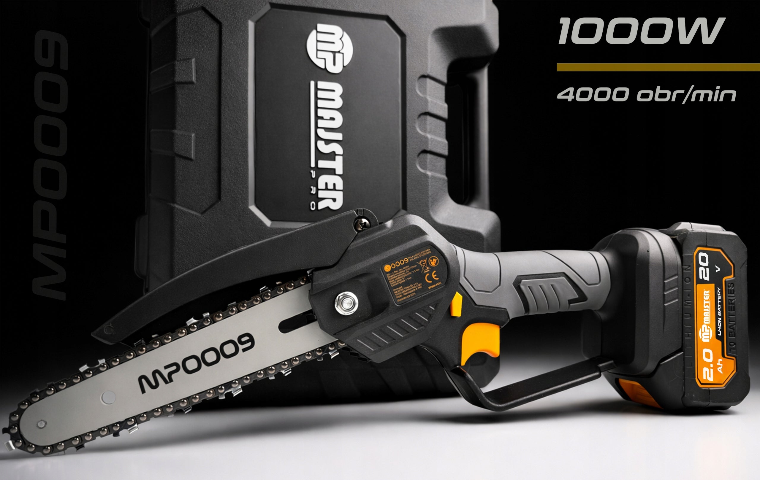 Chainsaw Cordless Electric Branch Saw 2xAKU MP0009 Manufacturer code MP0009