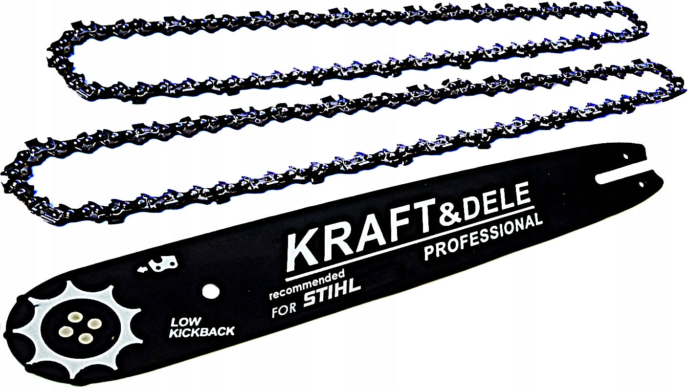 Chainsaw guide 35 cm/14" 2Chain for STIHL HUSQVARNA KRAFT