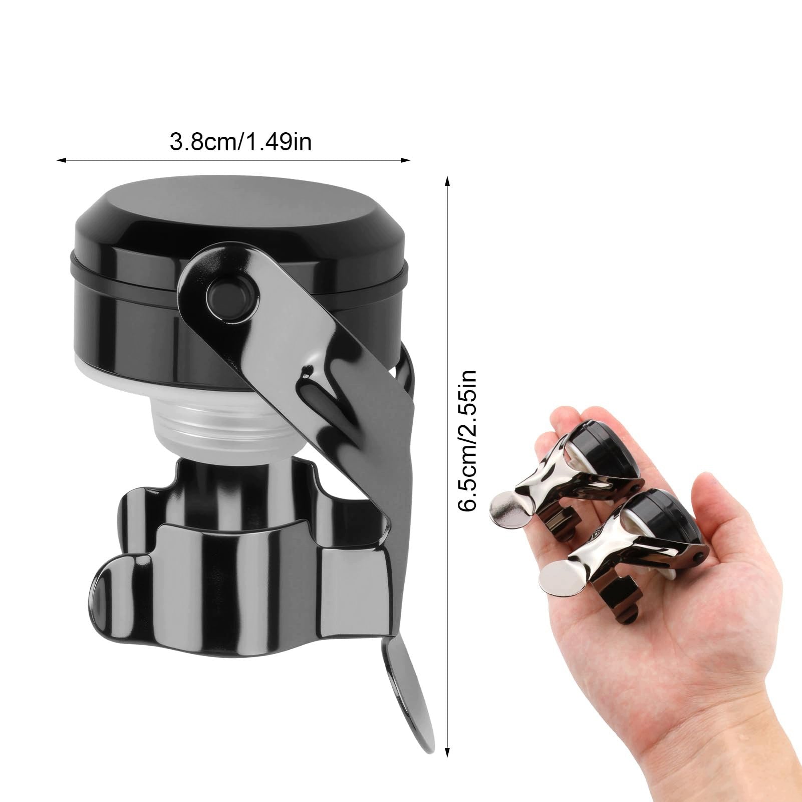 Champagne Stopper Steel Reusable Sparkling Alcohol Wine Plug Packaging status original