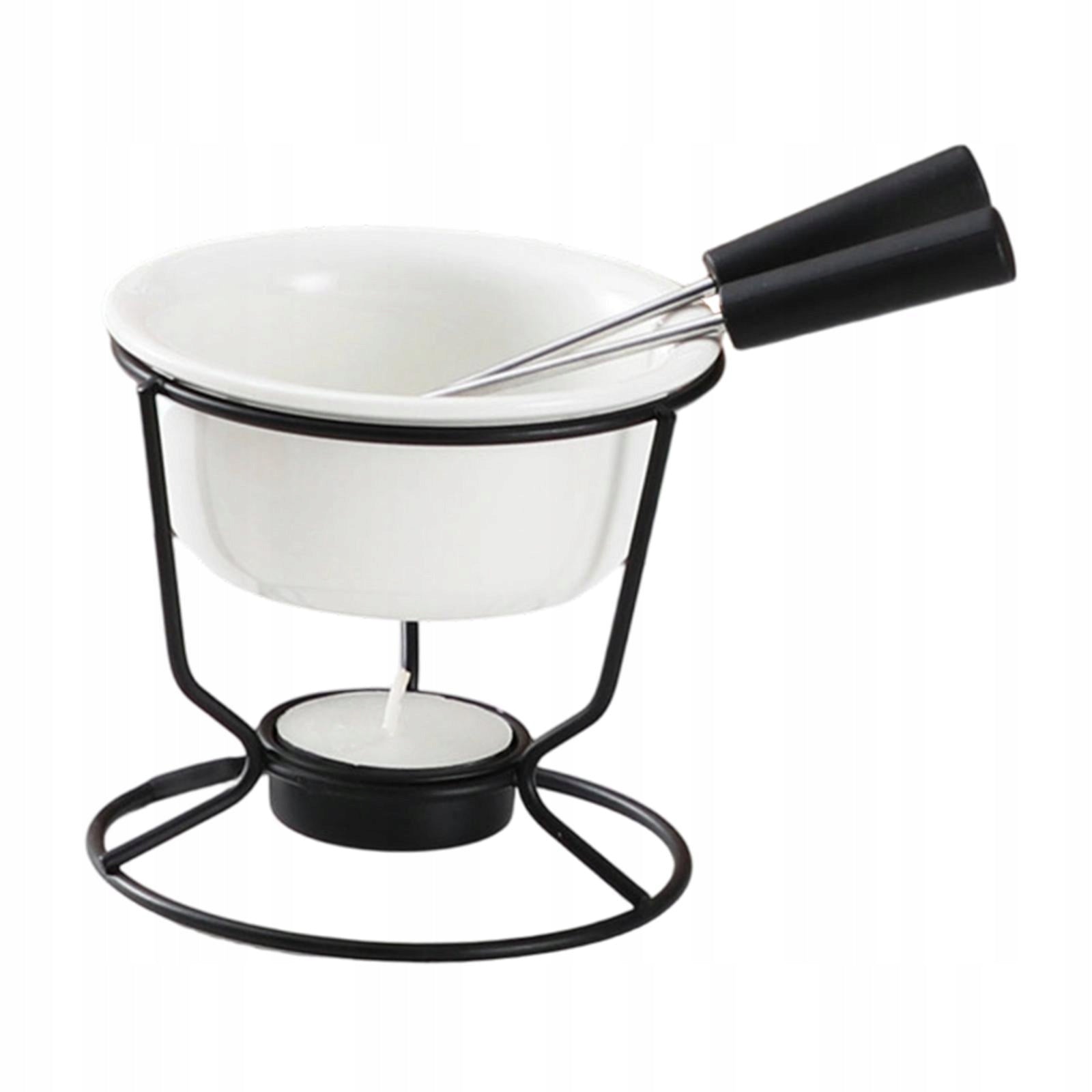 Cheese Fondue Pot Melting Mug Tea Light Melting Pot for Tapas Snack Caramel Brand no brand