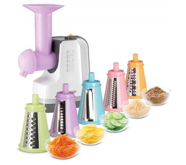 Cheese Vegetable Cutter Sencor SSG 4500WH with Ice Cream Attachment 150W Packaging status original